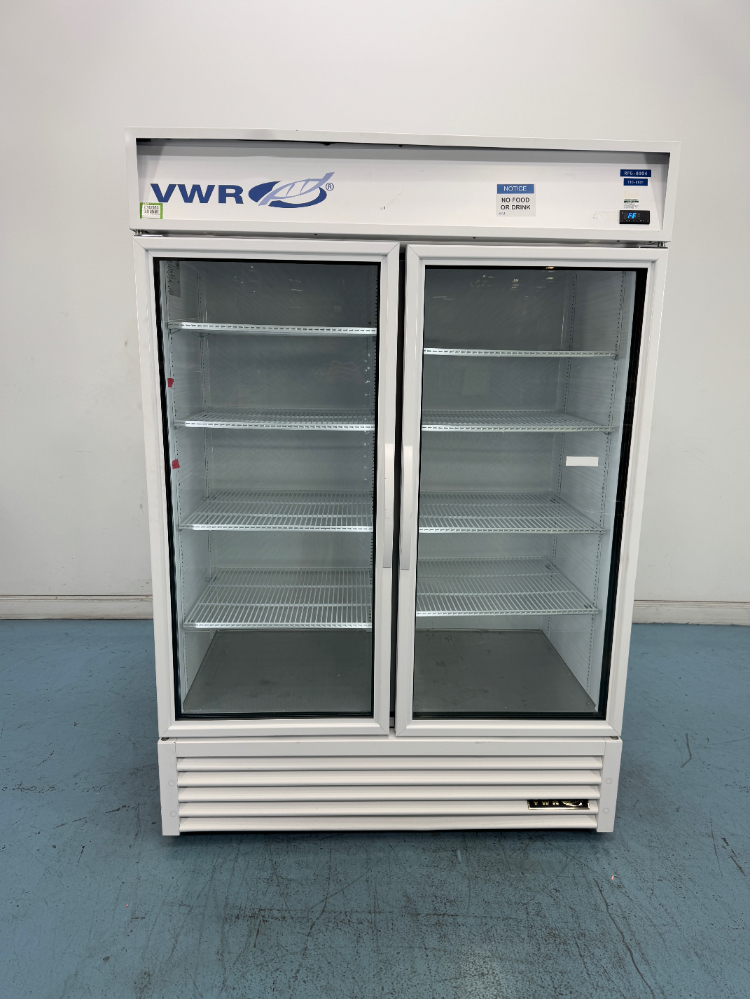 Image of VWR Glass Double Door Refrigerator